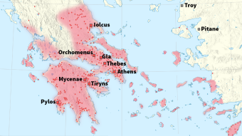 THE MYCENAEANS, c.1,600 - 1,070 BC: The First Greeks