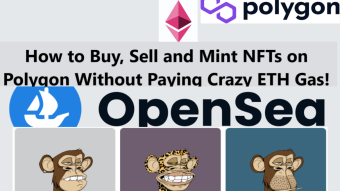 How to Buy, Sell and Mint NFTs on OpenSeas on Polygon Network Without Paying Crazy ETH Gas Fees