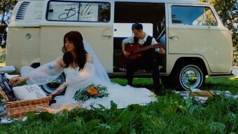 Wedding video on the phone