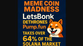 Memecoin Madness: LetsBonk Dethrones Pump.fun and Takes Over 64% of the Solana Market