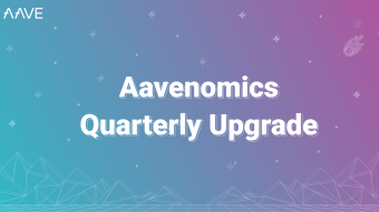Aavenomics Quarterly Upgrade