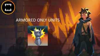 Splinterlands | Armored-Only Units Rule In Play