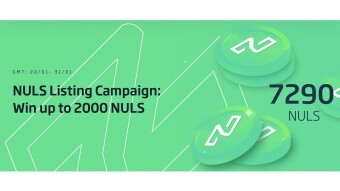 To celebrate the listing of NULS/EUR