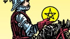 When grime is understood as completely external to you, life offers you possibilities never before contemplated. The Knight of Pentacles - 05/03/24