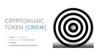CRYPTOMUSIC [CROM] Ethereum Chain - Pre Launch Balancing NFT / Exchange