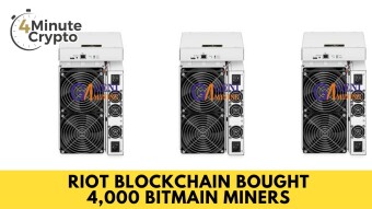 Riot Blockchain Bought 4,000 Bitmain Miners #453