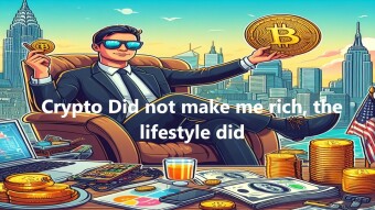 𝗖𝗿𝘆𝗽𝘁𝗼 𝗗𝗶𝗱𝗻´𝘁, 𝗕𝘂𝘁 𝗕𝗲𝗶𝗻𝗴 𝗜𝗻 𝗖𝗿𝘆𝗽𝘁𝗼 𝗠𝗮𝗱𝗲 𝗠𝗲 𝗥𝗶𝗰𝗵