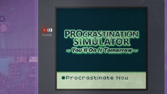 Relatable GameDev Adventure: "Procrastination Simulator GB" 0.1 (Devlog)
