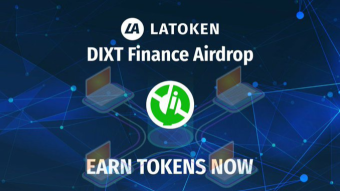 DIXT × Latoken Airdrop || Get a Share of 100000 DIXT on Latoken Exchange.