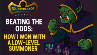 Beating the Odds: How I Won with a Level 2 Summoner in Splinterlands