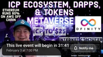 Went Live With  Why The Internet Computer's Icp Coin Will Hit $25/ Ecosytem, Dapps & Tokens