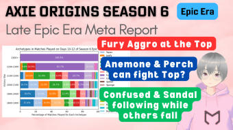 Axie Infinity: Origins Meta Report - Season 6 Late Epic Era (30 Oct 2023)