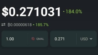 First Metaverse Exchange AIRDROP  500 qMall for registration and KYC VERIFICATION. 1 QMall = 0.27$