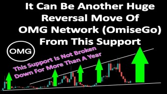 It Can Be Another Huge Reversal Move Of OMG Network (OmiseGo) From This Support