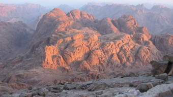 Mount Sinai 2285 m n.p.m. and Saint Catherine's Monastery - Egypt, Dahab