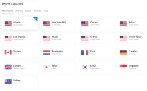 Vultr Server Locations