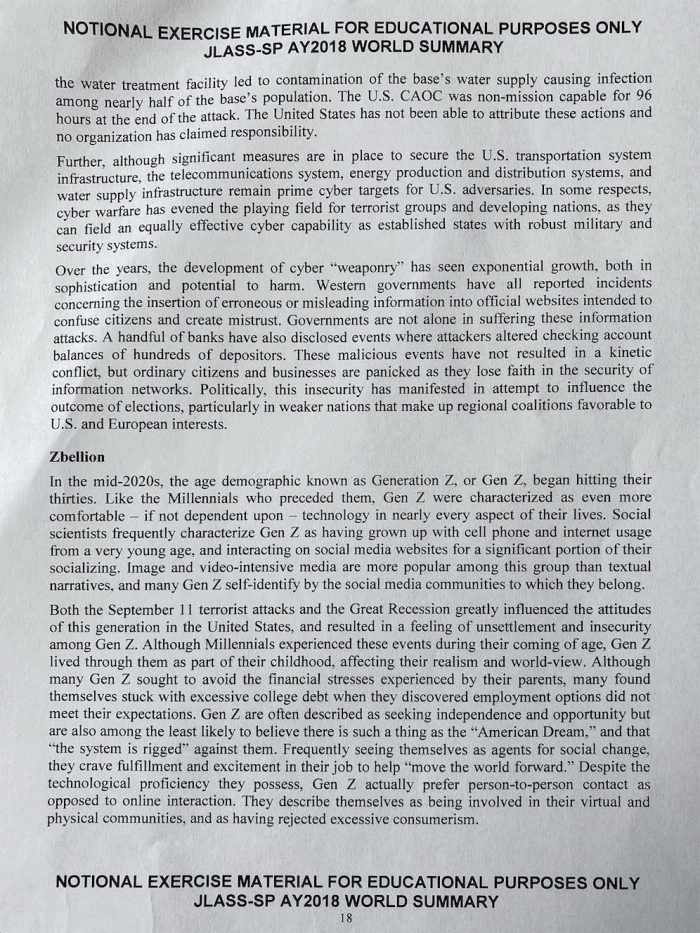 The documents reveal the U.S. Department of Defence has seriously considered the possibility bitcoin could be used by future rebellions.  THE INTERCEPT / THE DEPARTMENT OF DEFENSE