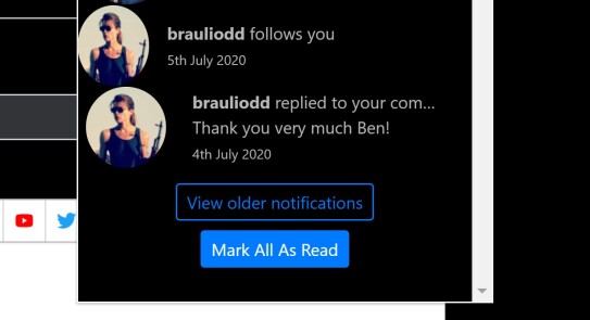publish0x notification