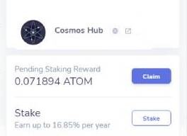 atom crypto blockchain defi dex
