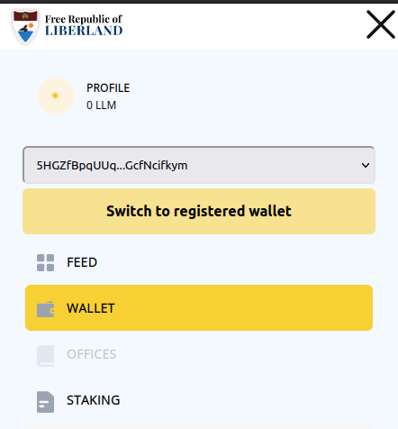 The Liberland Blockchain dApp has been updated!