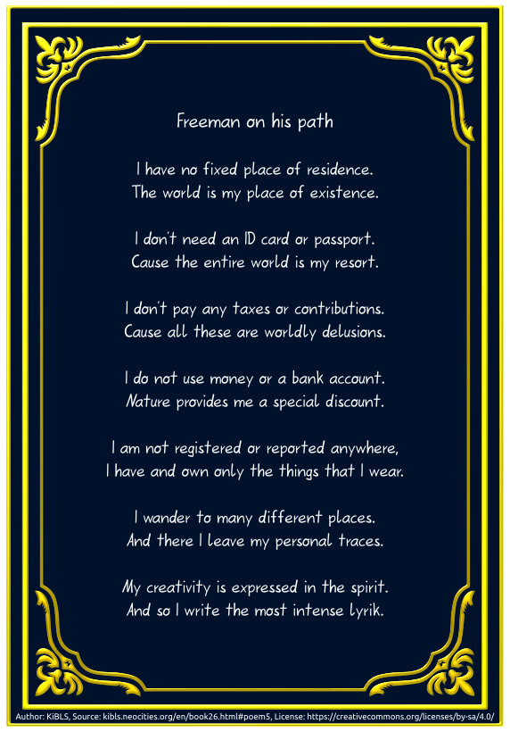 Freeman on his path