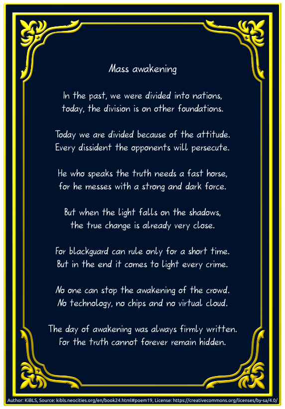 Mass awakening