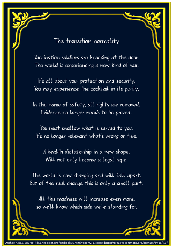 The transition normality