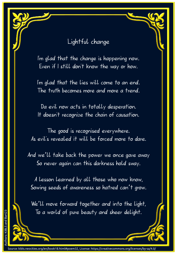 Lightful change