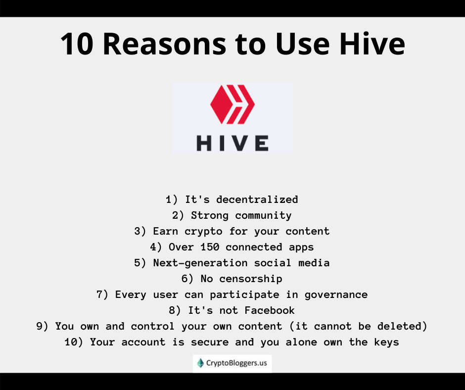 Hive cryptosocial media