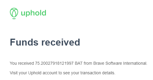 BAT Uphold