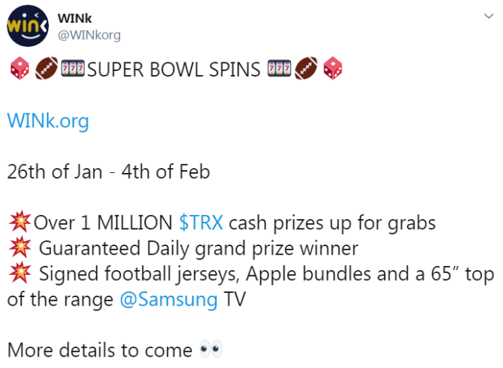 wink liv super bowl