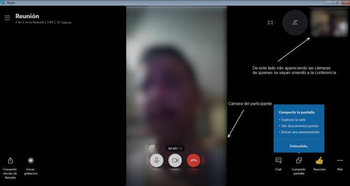 Videoconferencia exitosa