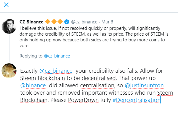 Steemblockchain decentralisation