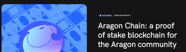 Aragon Chain