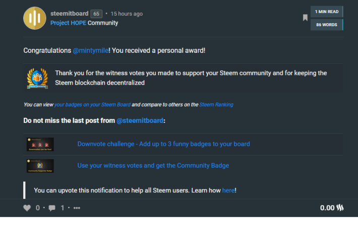 Steem Witnesses