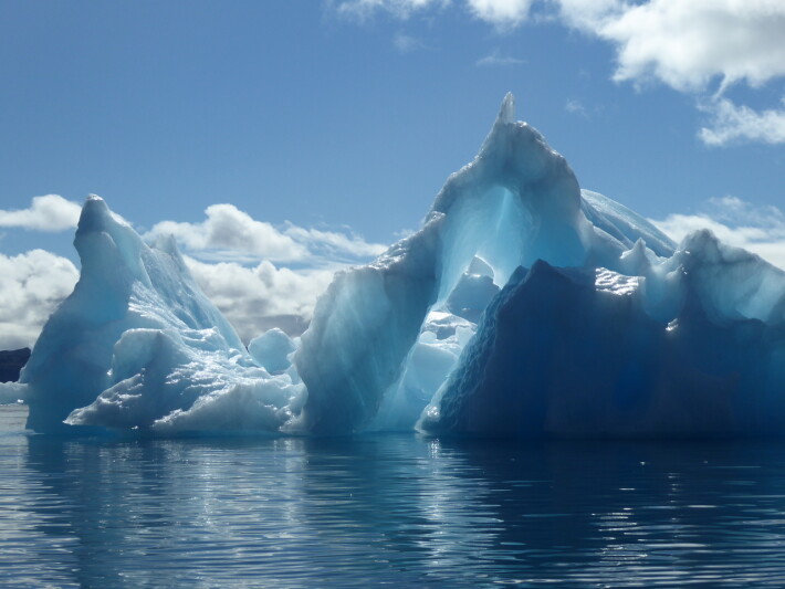 Iceberg in the sun