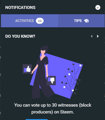 Steem community voting