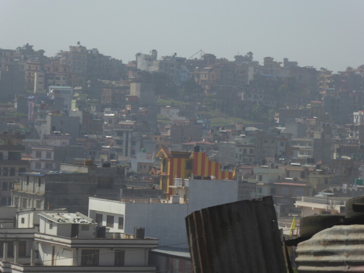 Kathmandu in the dust