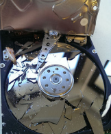 Second Disk with Bits of First Disk