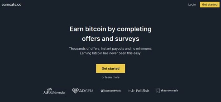 Join EarnSats Today