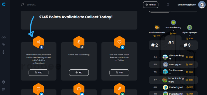 how kucoinplay works