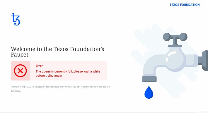 Error message
