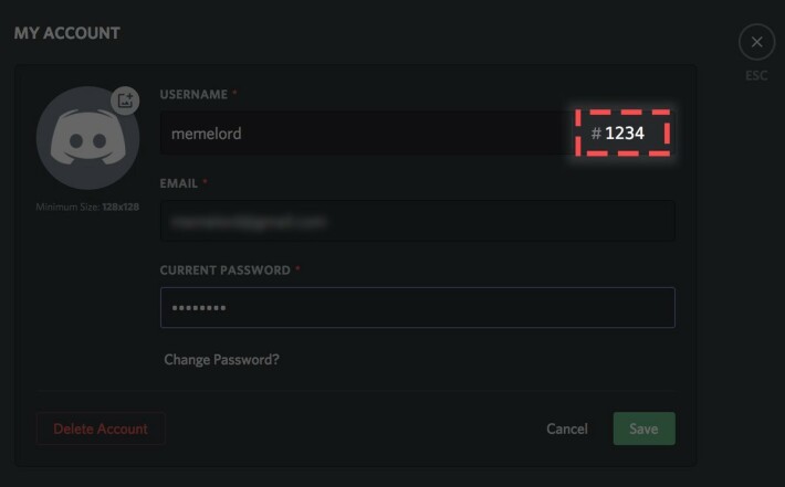 discord 4-digit ID