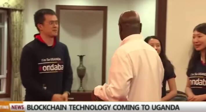 Binance CEO Meets Uganda's Officials
