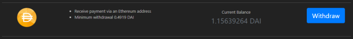 DAI Balance