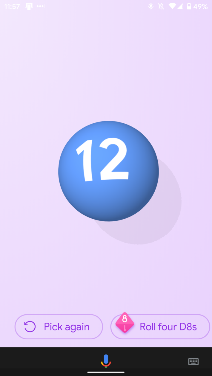 Random Number Generator: 12