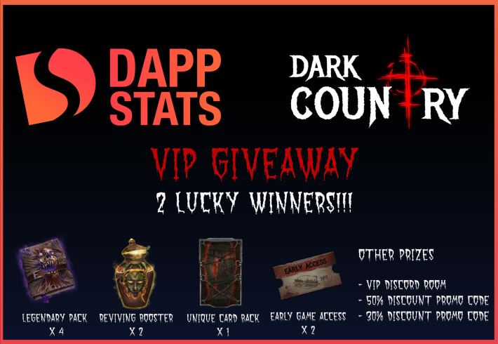 DarkCountry Giveaway VIPS