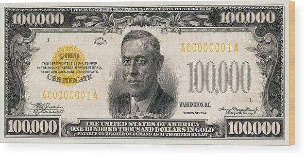 A Return to the Gold Std as the USR $- Will it Be Centrally controlled or