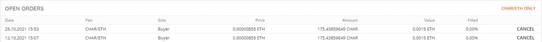open buyback orders screenshot