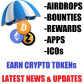 Token Airdrops - Airdrop Earn Crypto